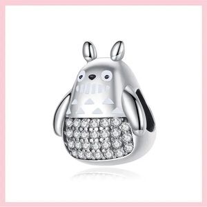 My neighbor Totoro Silver charm for pandora bracelet